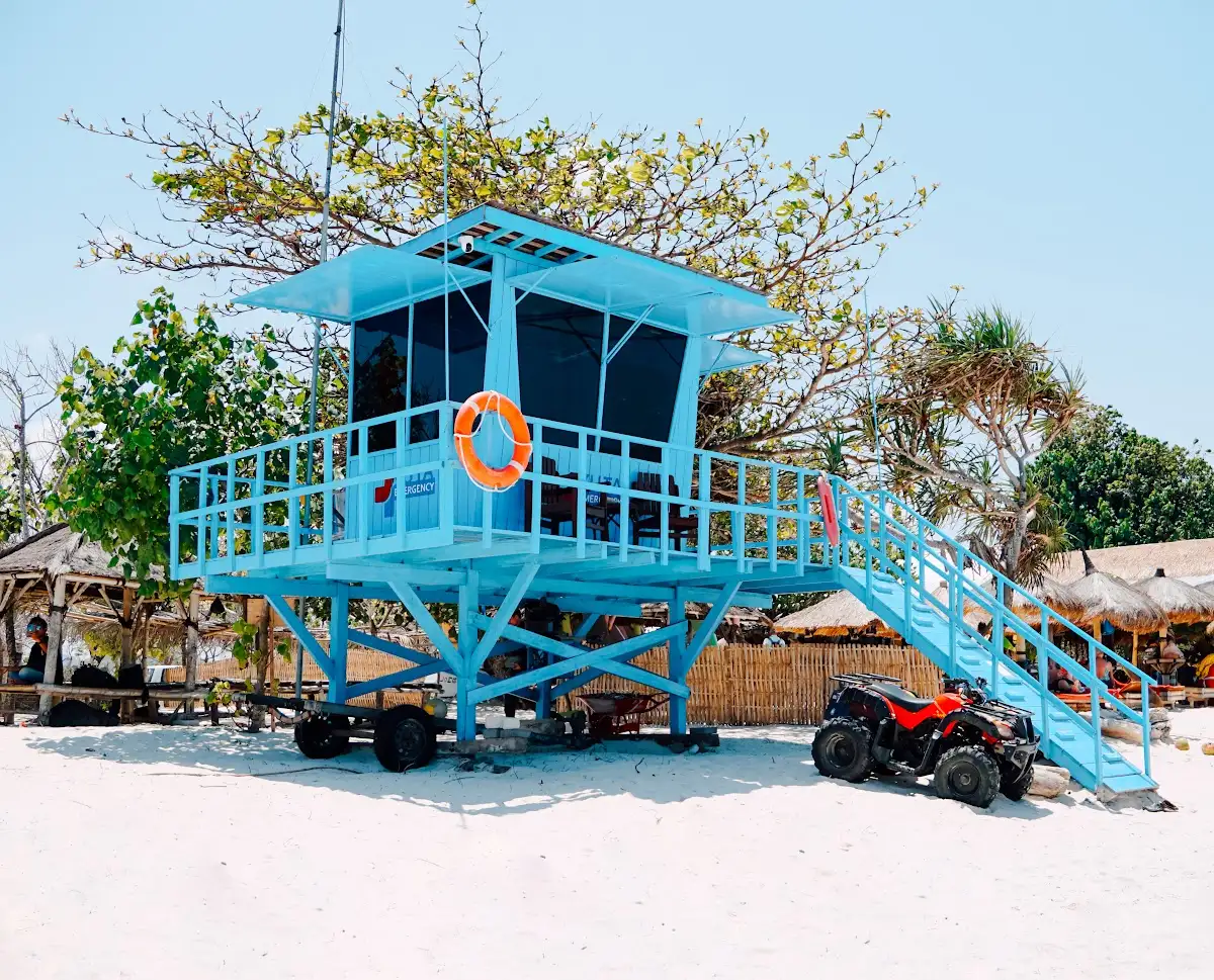 Kuta Beach Lifeguard Tower